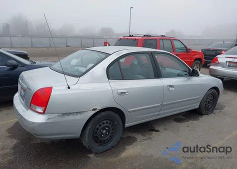 2001 Hyundai Elantra Gls z USA, uszkodzony, nr VIN KMHDN45D01U150315